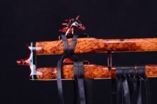 Honduran Rosewood Root Burl Native American Flute, Minor, Mid A-4, #H16Aa